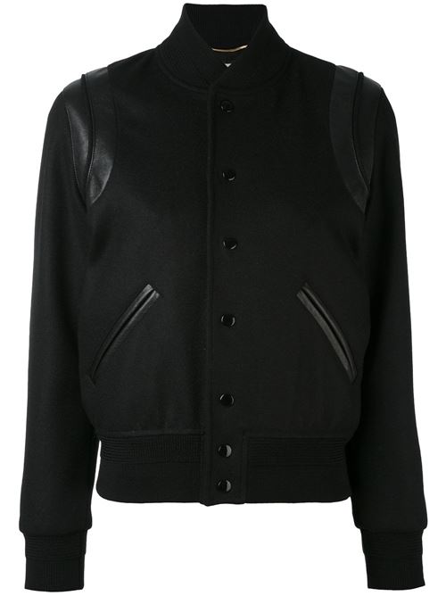 College-style jacket SAINT LAURENT | 376283Y197Q1000